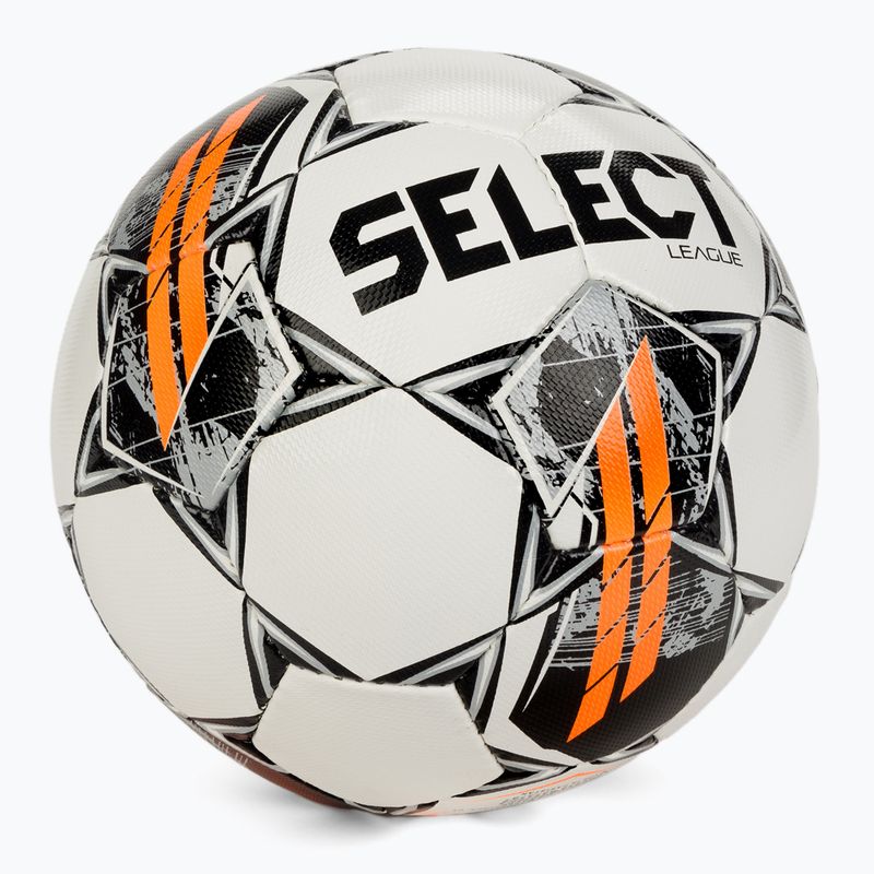 Piłka do piłki nożnej SELECT League v24 white/black rozmiar 4 3