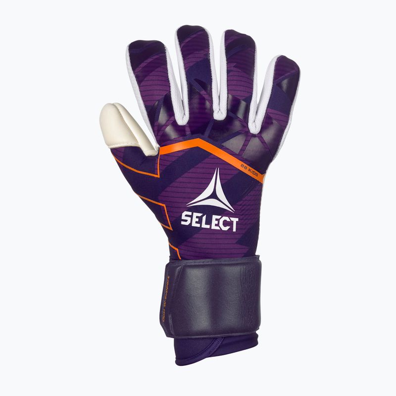 Rękawice bramkarskie dziecięce SELECT 88 Kids v24 purple/white 2