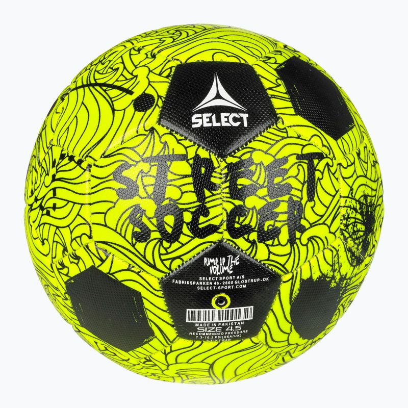 Piłka do piłki nożnej SELECT Street Soccer v24 yellow/black rozmiar 4.5 2