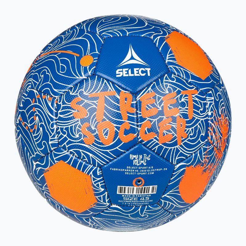 Piłka do piłki nożnej SELECT Street Soccer v24 blue/orange rozmiar 4.5 2