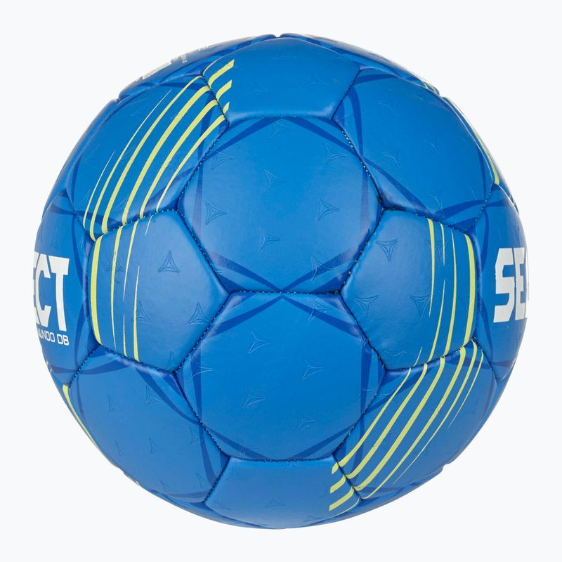 Piłka do piłki ręcznej dziecięca SELECT Mundo DB EHF v24 blue rozmiar 1 3