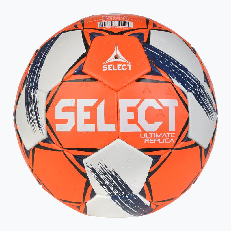 Piłka do piłki ręcznej SELECT Ultimate Replica European League V24 EHF red/white rozmiar 1