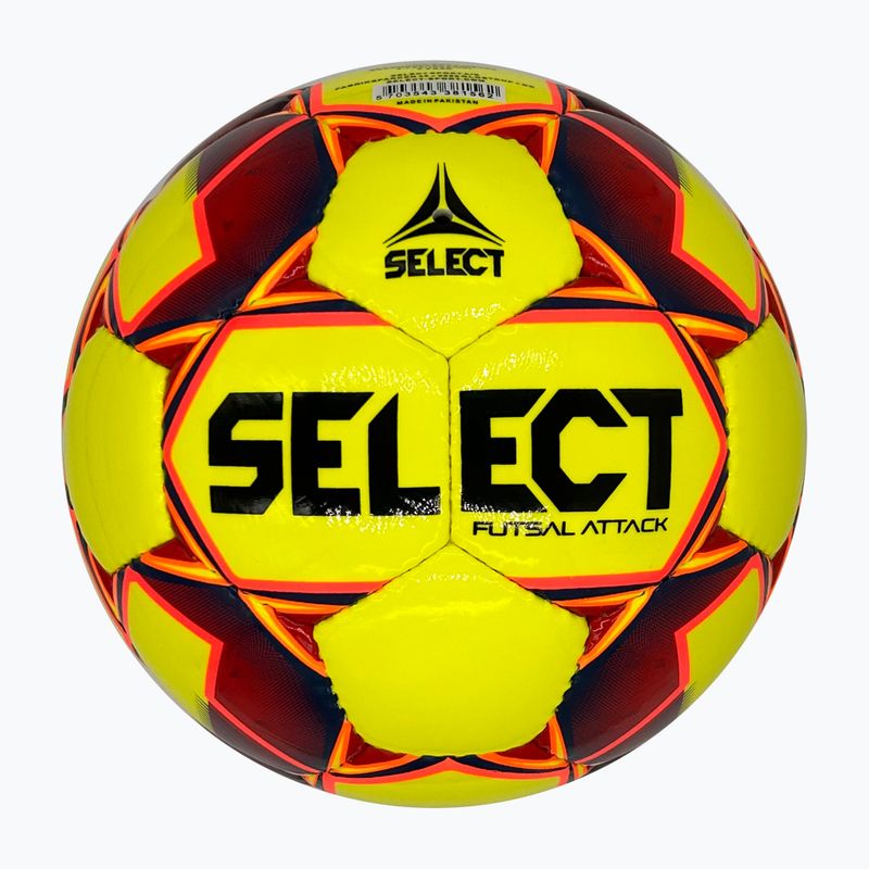 Piłka do piłki nożnej SELECT Futsal Attack v24 yellow rozmiar 4 2