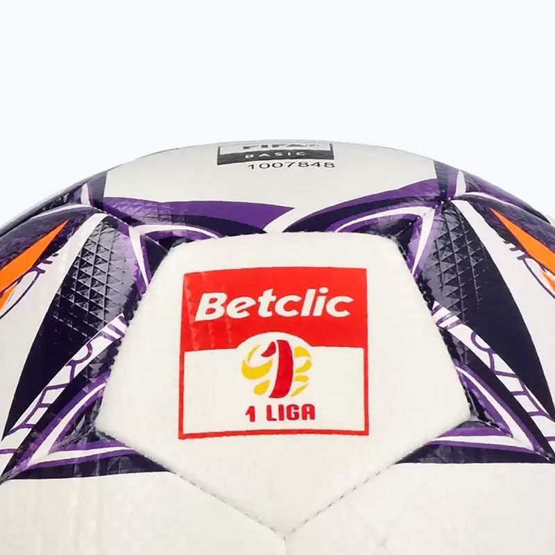 Piłka do piłki nożnej SELECT Brillant Training DB Betclic 1 Liga v24 white/purple 4