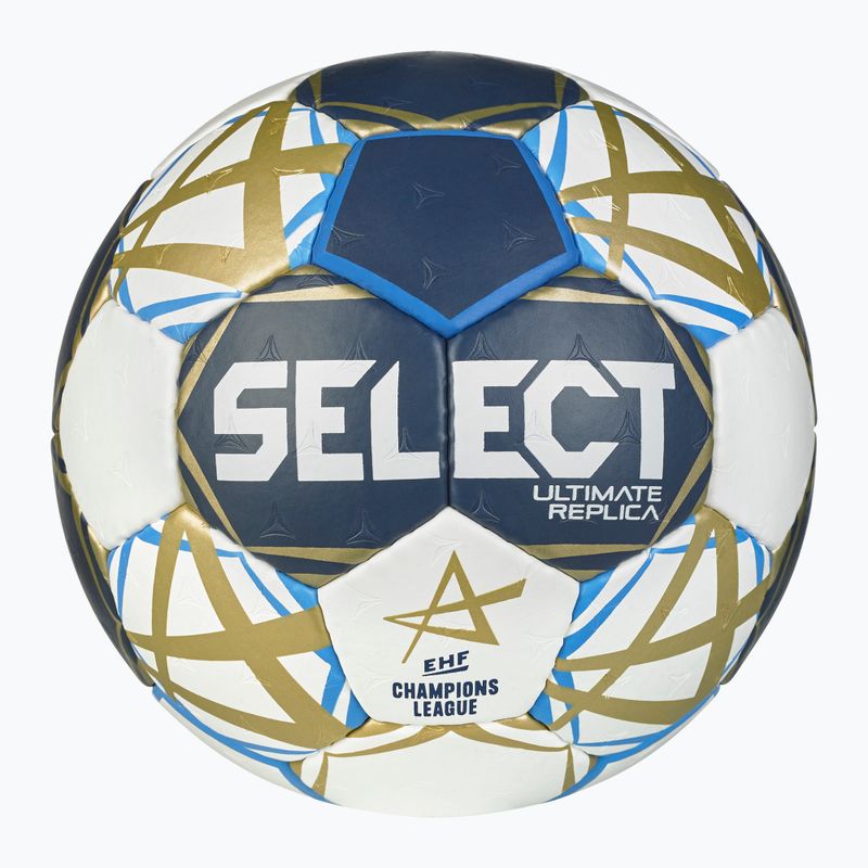 Piłka do piłki ręcznej SELECT Replica EHF Champions League black/white rozmiar 0 2