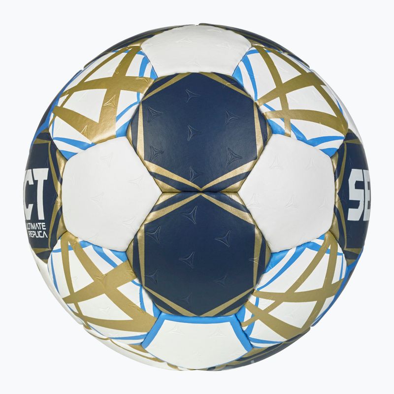 Piłka do piłki ręcznej SELECT Replica EHF Champions League black/white rozmiar 0 3