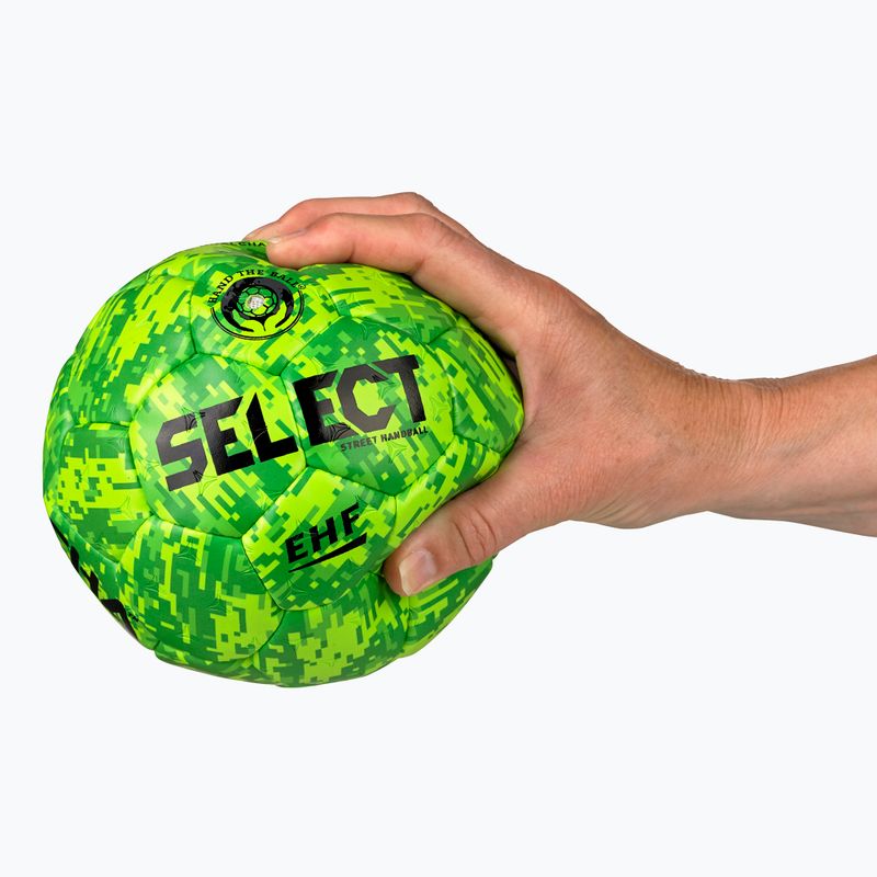 Piłka do piłki ręcznej dla dzieci SELECT Goalcha Street v25 green 3