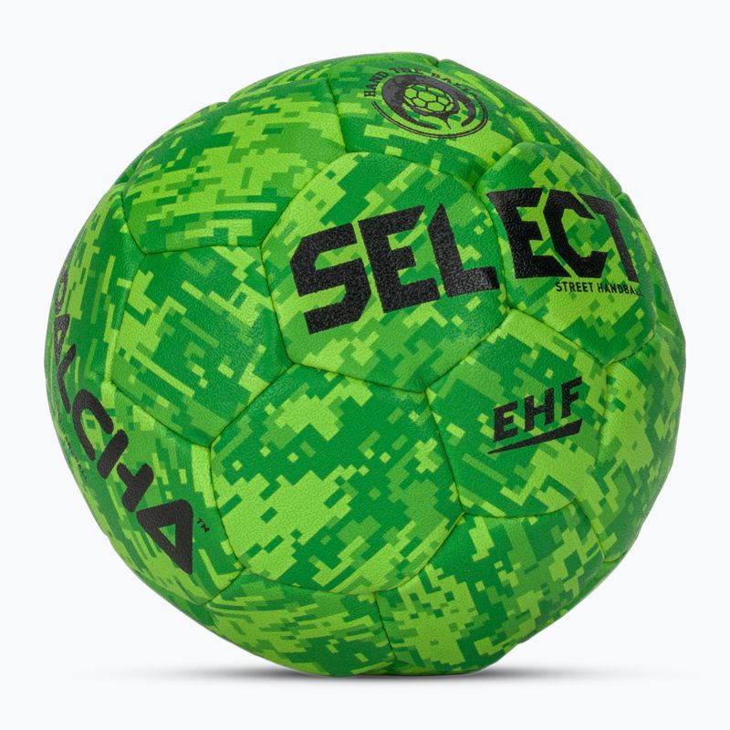 Piłka do piłki ręcznej dziecięca SELECT Goalcha Street v25 green rozmiar 0 2