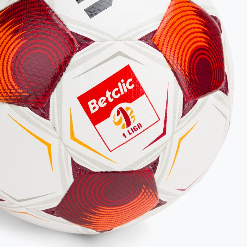 Piłka do piłki nożnej SELECT Brillant Training Betclic v25 white/red rozmiar 5 3