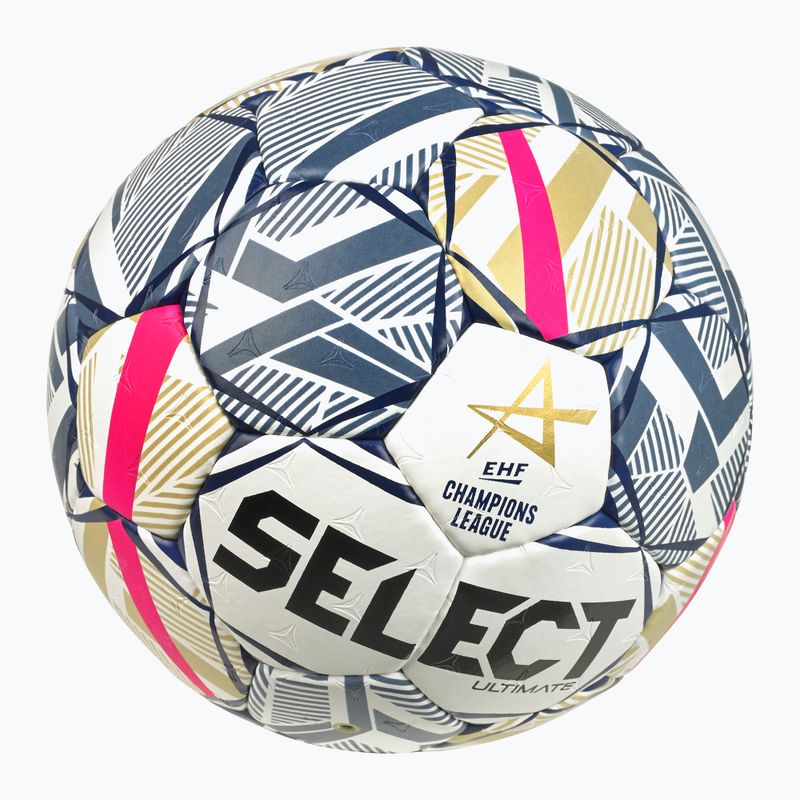 Piłka do piłki ręcznej SELECT Ultimate EHF Champios League LM V26 Replica rozmiar 2 white/red 4