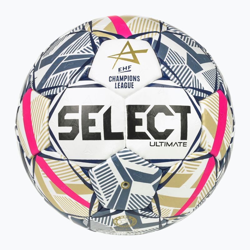 Piłka do piłki ręcznej SELECT Ultimate EHF Champios League LM V26 Replica rozmiar 3 white/red 2