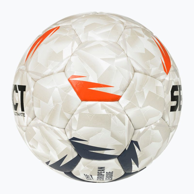 Piłka do piłki ręcznej SELECT Ultimate EHF European League V26 Replica rozmiar 3 white/black/orange 3