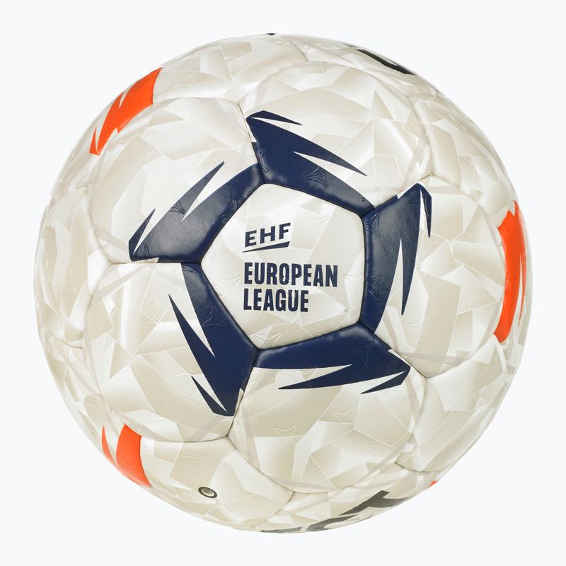 Piłka do piłki ręcznej SELECT Ultimate EHF European League V26 Replica rozmiar 3 white/black/orange 4