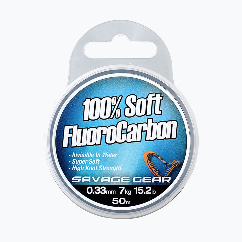 Żyłka Fluorocarbon Savage Gear Soft 35 m clear