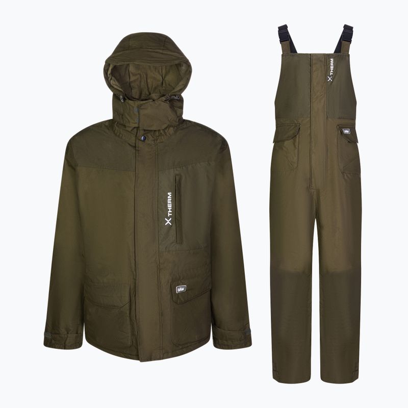 Kombinezon wędkarski męski DAM Xtherm Winter Suit olive