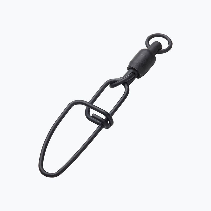 Krętlik sumowy MADCAT Stainless Ball Bearing Swivels With Crosslock Snap czarny 70903
