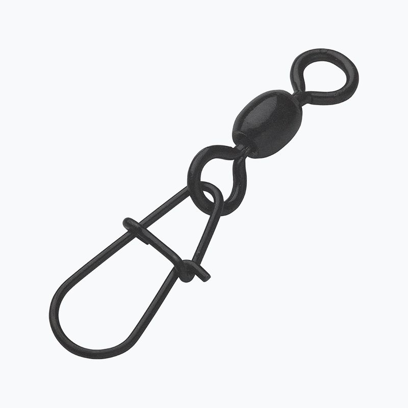 Krętlik sumowy MADCAT Stainles Ball Bearing Swivels Egg Snap czarny 70913 2