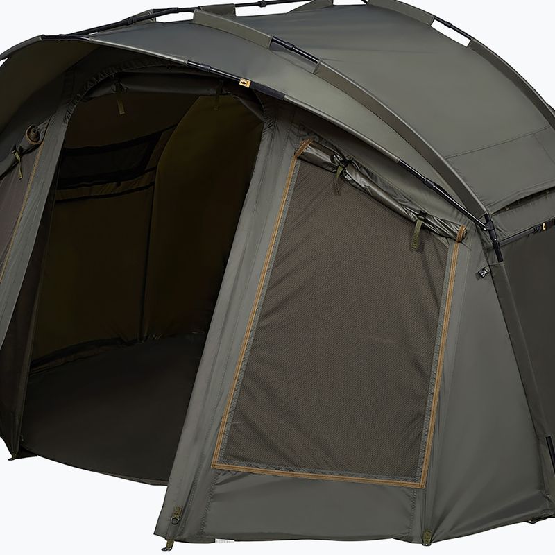 Namiot 3-osobowy Prologic Fulcrum Session Bivvy & Overwrap szary PLS041 2