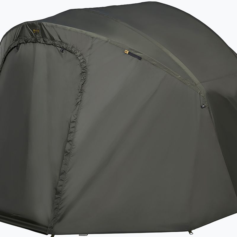 Namiot 3-osobowy Prologic Fulcrum Session Bivvy & Overwrap szary PLS041 5