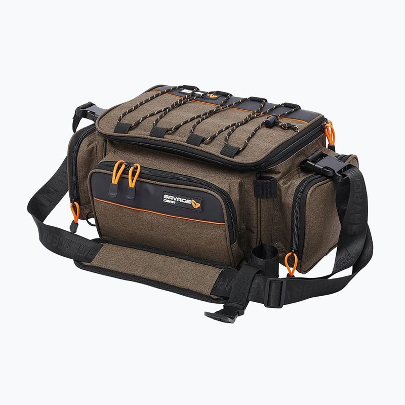 Torba wędkarska Savage Gear System Box Bag S 3 Boxes 5 Bags brown/black