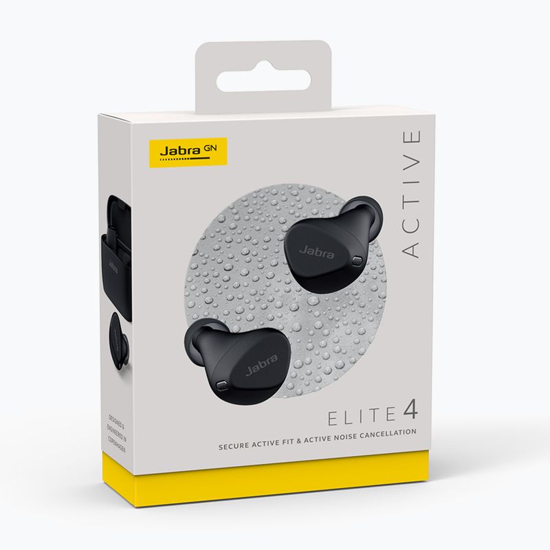 Słuchawki bezprzewodowe Jabra Elite 4 Active black 6