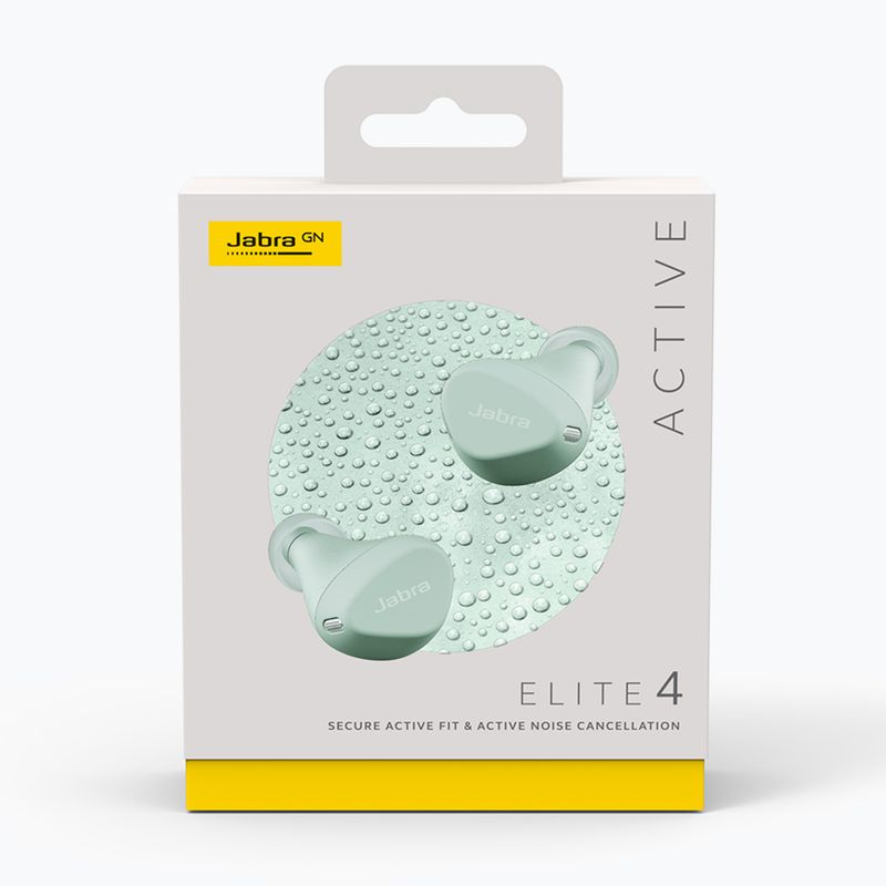 Słuchawki bezprzewodowe Jabra Elite 4 Active light mint 5