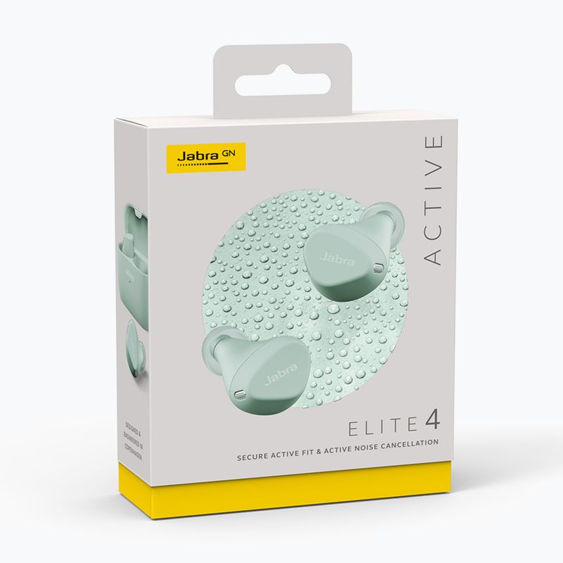 Słuchawki bezprzewodowe Jabra Elite 4 Active light mint 6