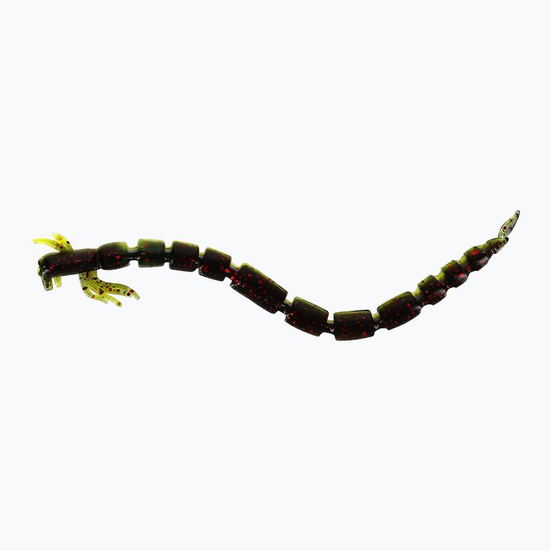 Przynęty gumowe Westin BloodTeez Worm 10 szt. black/chartreuse