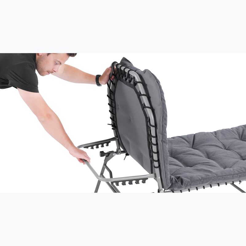 Leżak turystyczny Outwell Fontana Lake black/grey 5