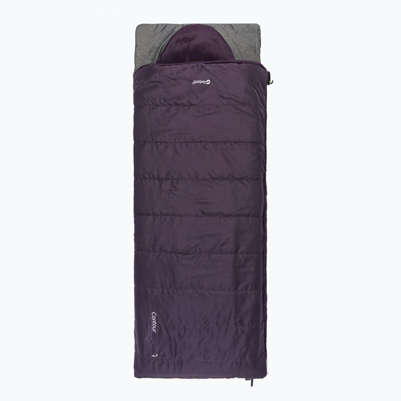 Śpiwór Outwell Contour dark purple