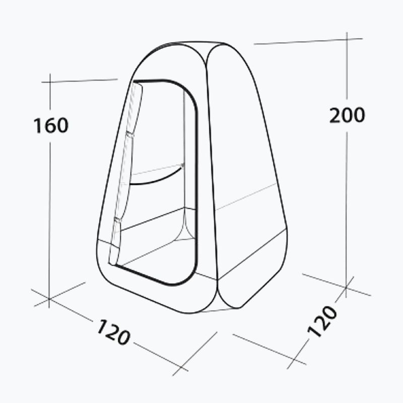 Namiot Easy Camp Little Loo szary 120427 4