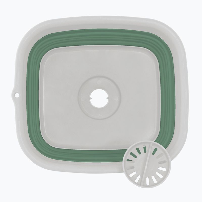 Miska składana Outwell Collaps Wash Bowl Drain shadow green 3