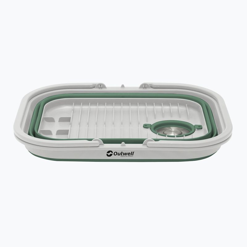 Miska składana Outwell Collaps Washing Base Handle And Lid shadow green 2