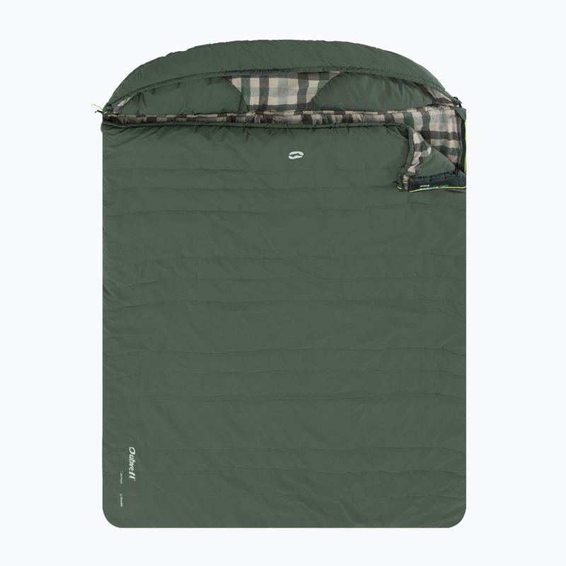 Śpiwór Outwell Camper Lux Double dark green