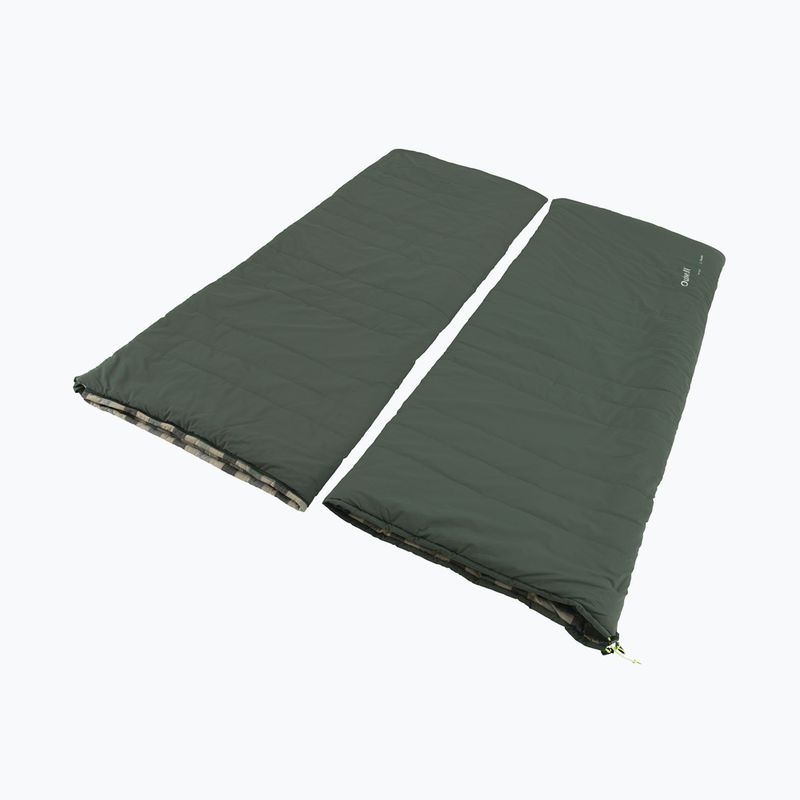 Śpiwór Outwell Camper Lux Double dark green 2