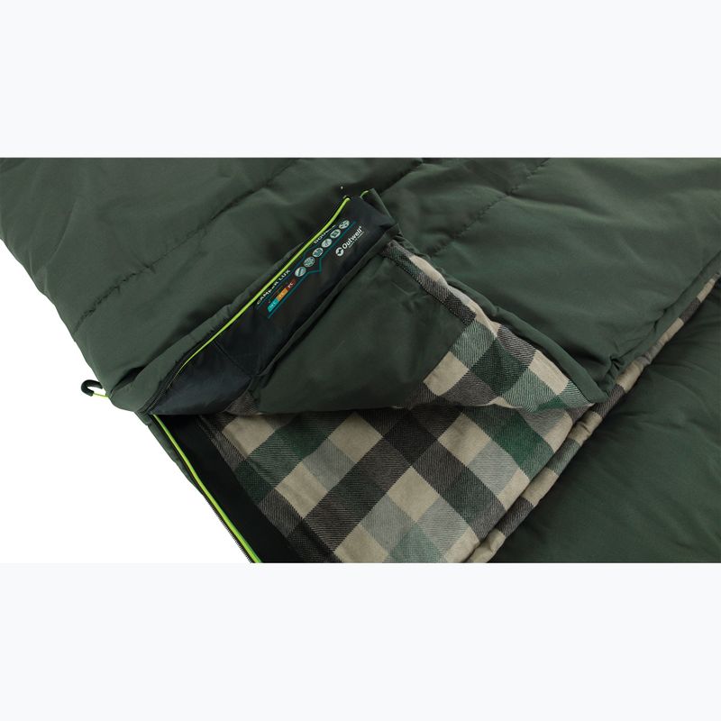 Śpiwór Outwell Camper Lux Double dark green 4