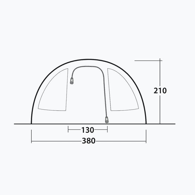 Namiot kempingowy 6-osobowy Outwell Sky 6 blue 6
