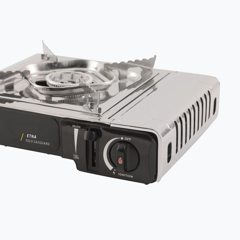 Kuchenka turystyczna Outwell Etna Solo Gasguard silver 2