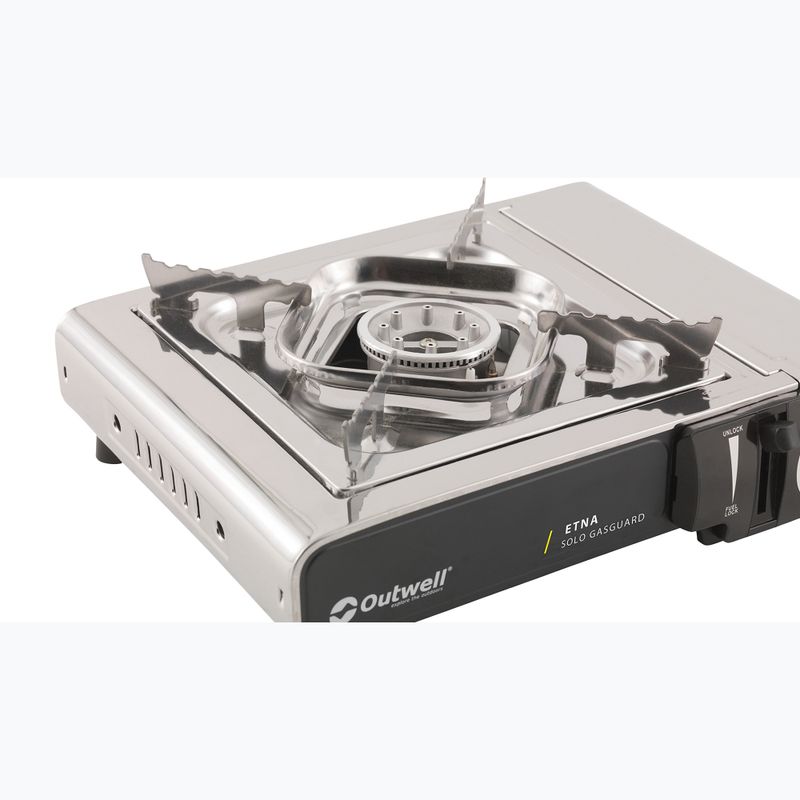 Kuchenka turystyczna Outwell Etna Solo Gasguard silver 3