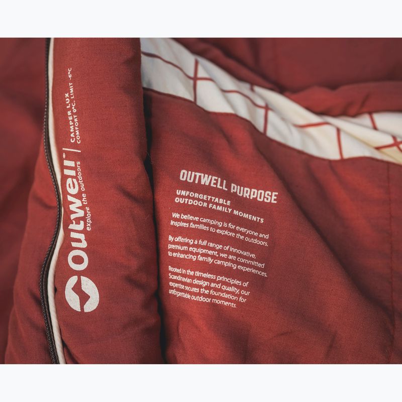 Śpiwór Outwell Campion Lux red 8