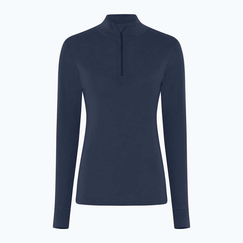 Bluza termoaktywna damska Dovre 100% Merino Wool Zip navy