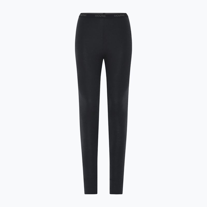 Spodnie termoaktywne damskie Dovre Wool Pants black 2