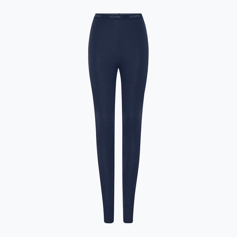 Spodnie termoaktywne damskie Dovre 100% Merino Wool Pants navy