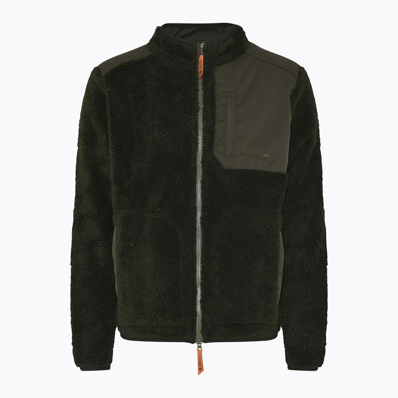 Bluza polarowa męska Dovre Teddy Fleece green 3