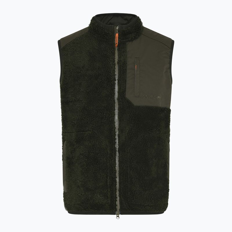 Bezrękawnik męski Dovre Teddy Fleece green 5