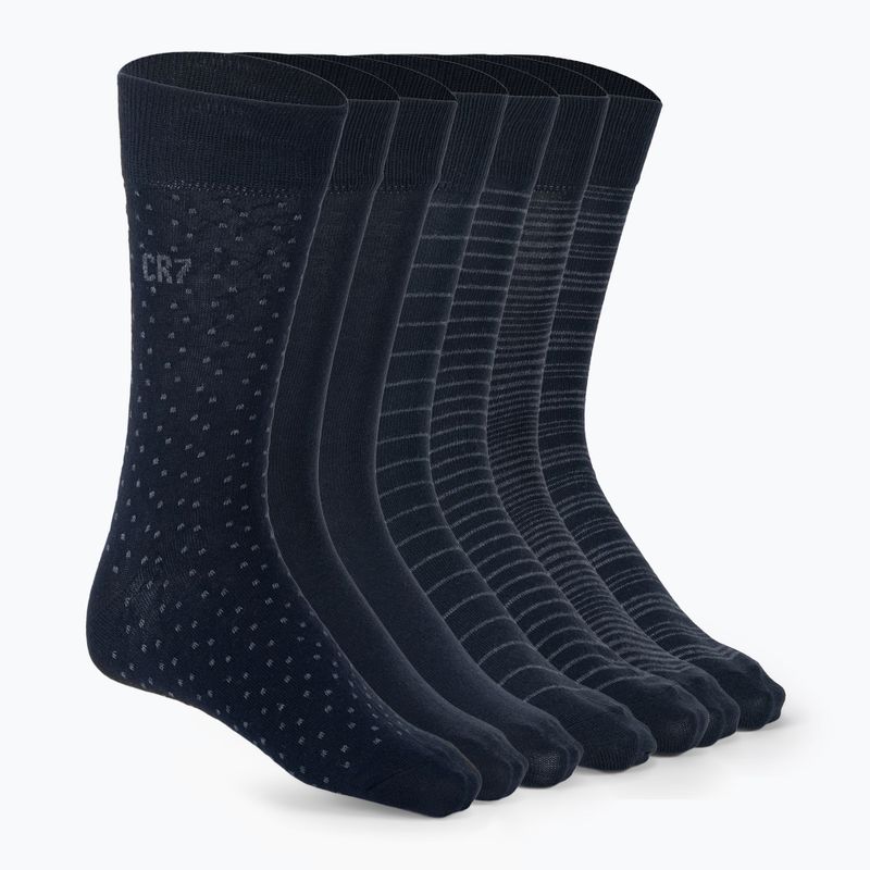 Skarpety męskie CR7 Socks 7 par navy