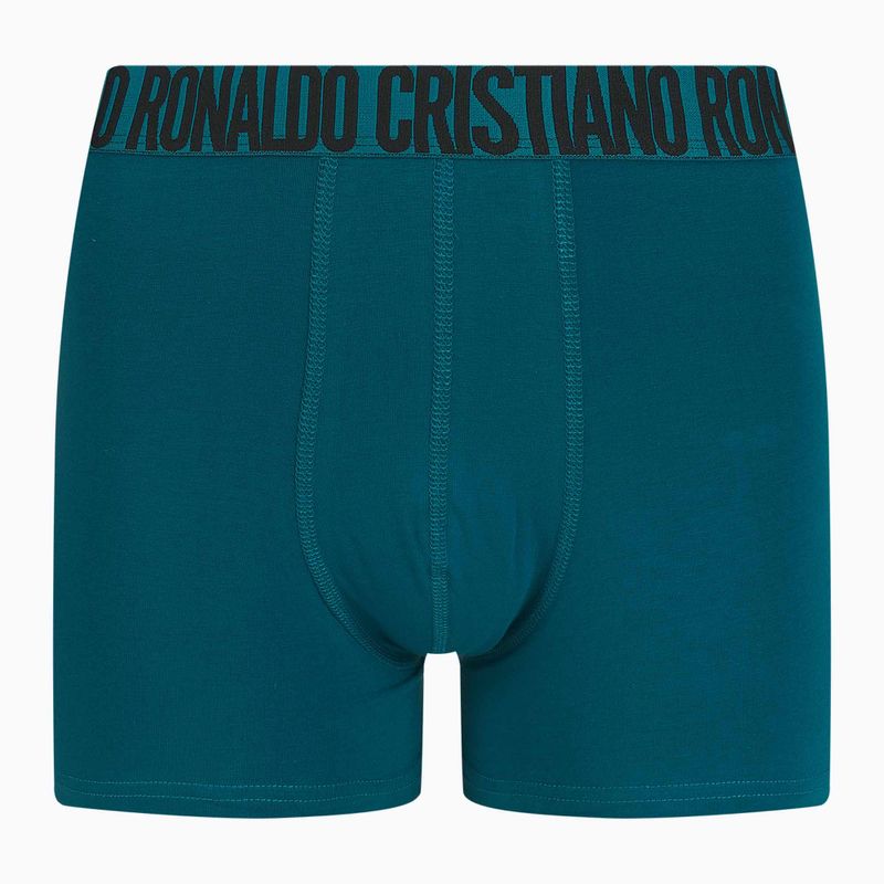 Bokserki męskie CR7 Basic Trunk 3 pary blue/navy 5