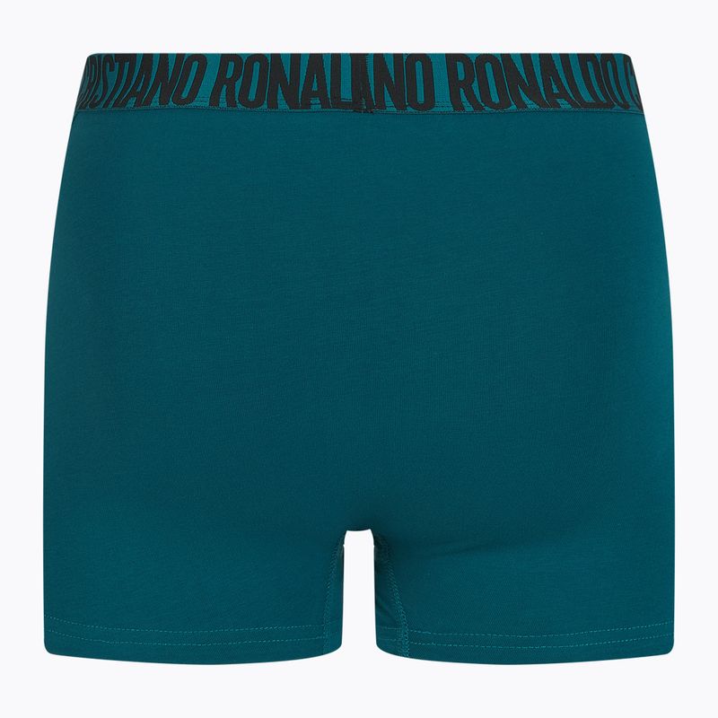 Bokserki męskie CR7 Basic Trunk 3 pary blue/navy 6