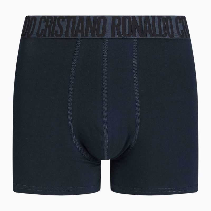 Bokserki męskie CR7 Basic Trunk 3 pary blue/navy 8