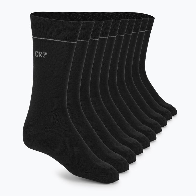 Skarpety męskie CR7 Socks 10 par black